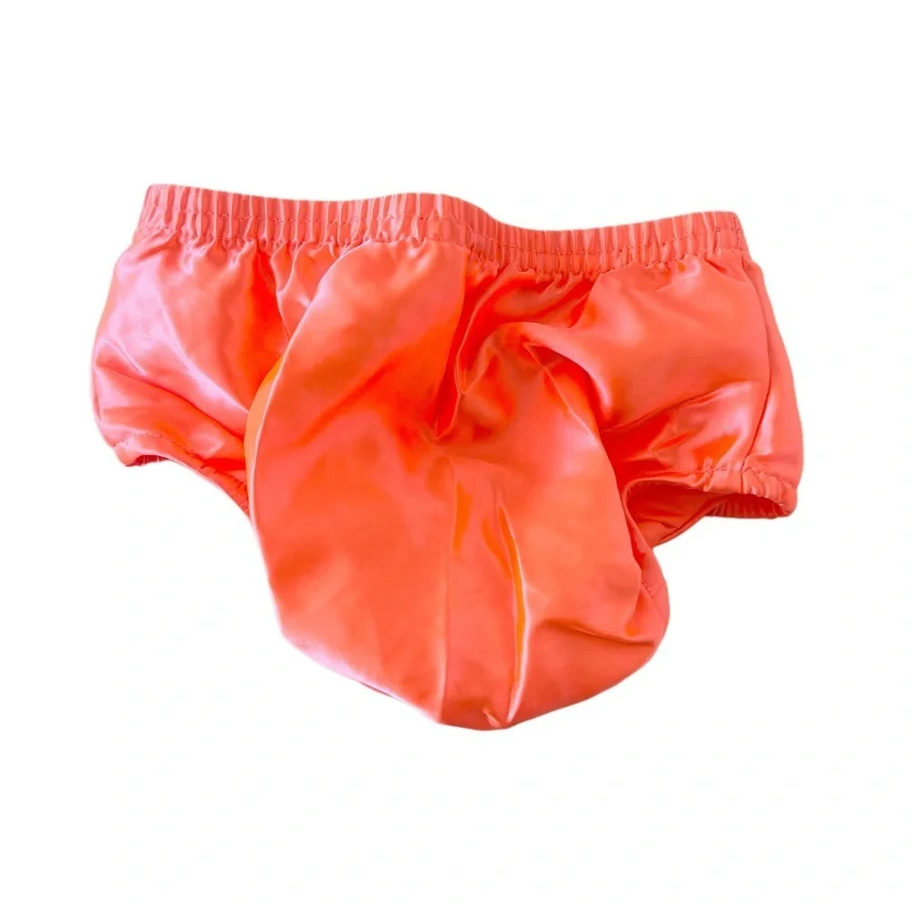 Cat & Jack Neon Coral Floral Dress with Bloomer | Baby Girl 18 Months